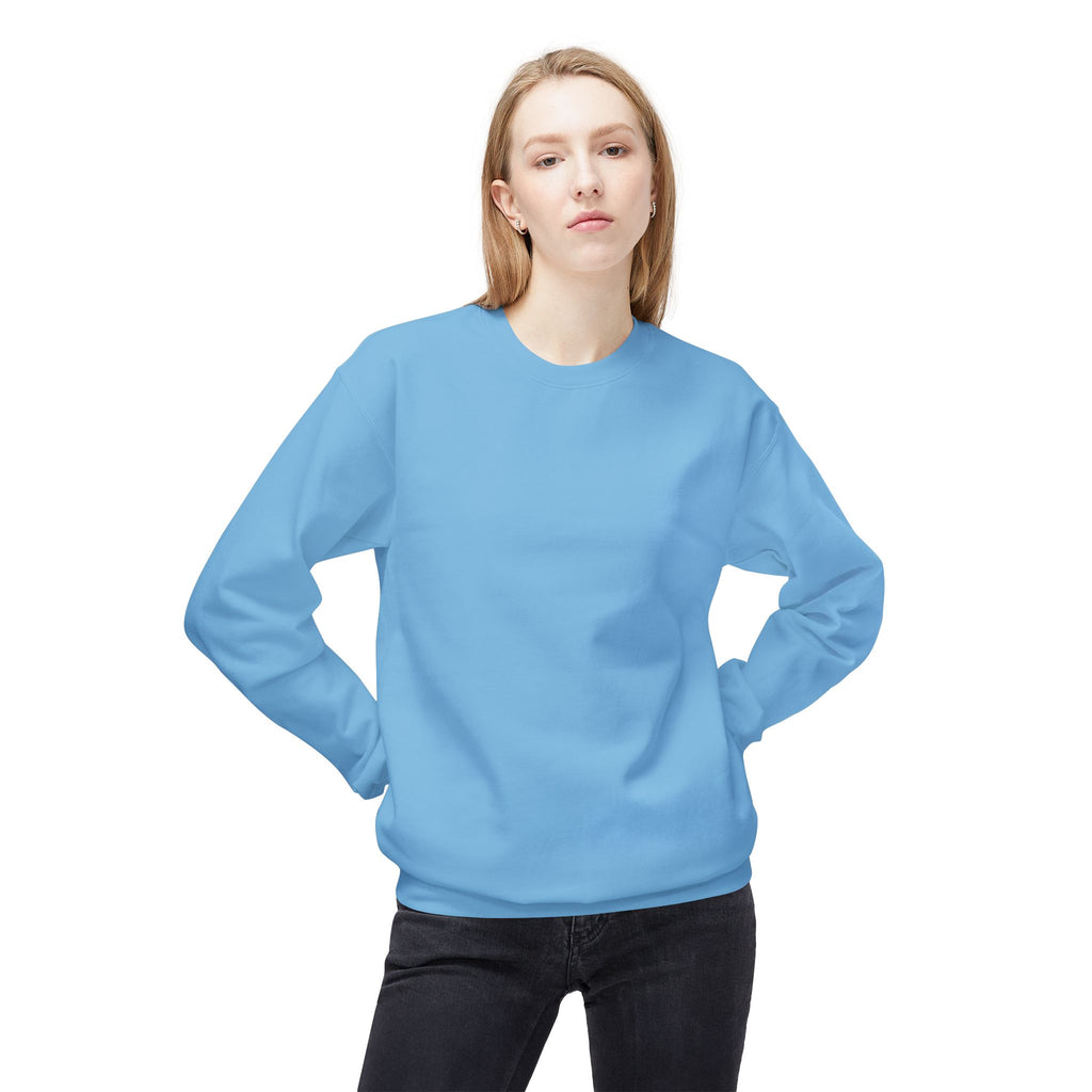 Whimsical Forest Tale Sweatshirt — Bunny & Fox Night Illustration