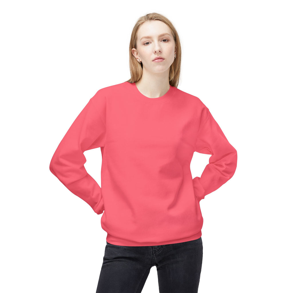 Whimsical Forest Tale Sweatshirt — Bunny & Fox Night Illustration