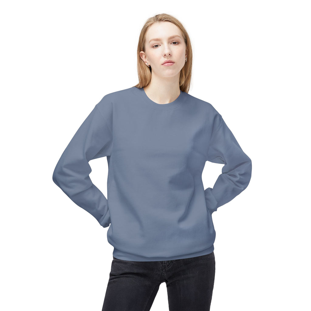 Whimsical Forest Tale Sweatshirt — Bunny & Fox Night Illustration