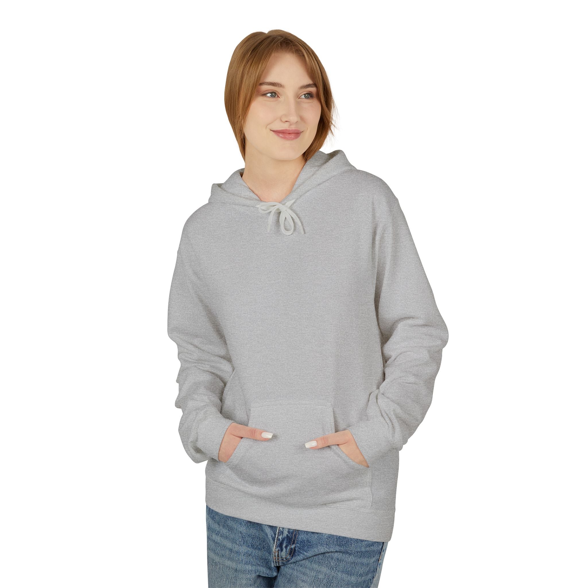 Artistic Abstract Portrait Hoodie — Colorful Modern Expression Back Print