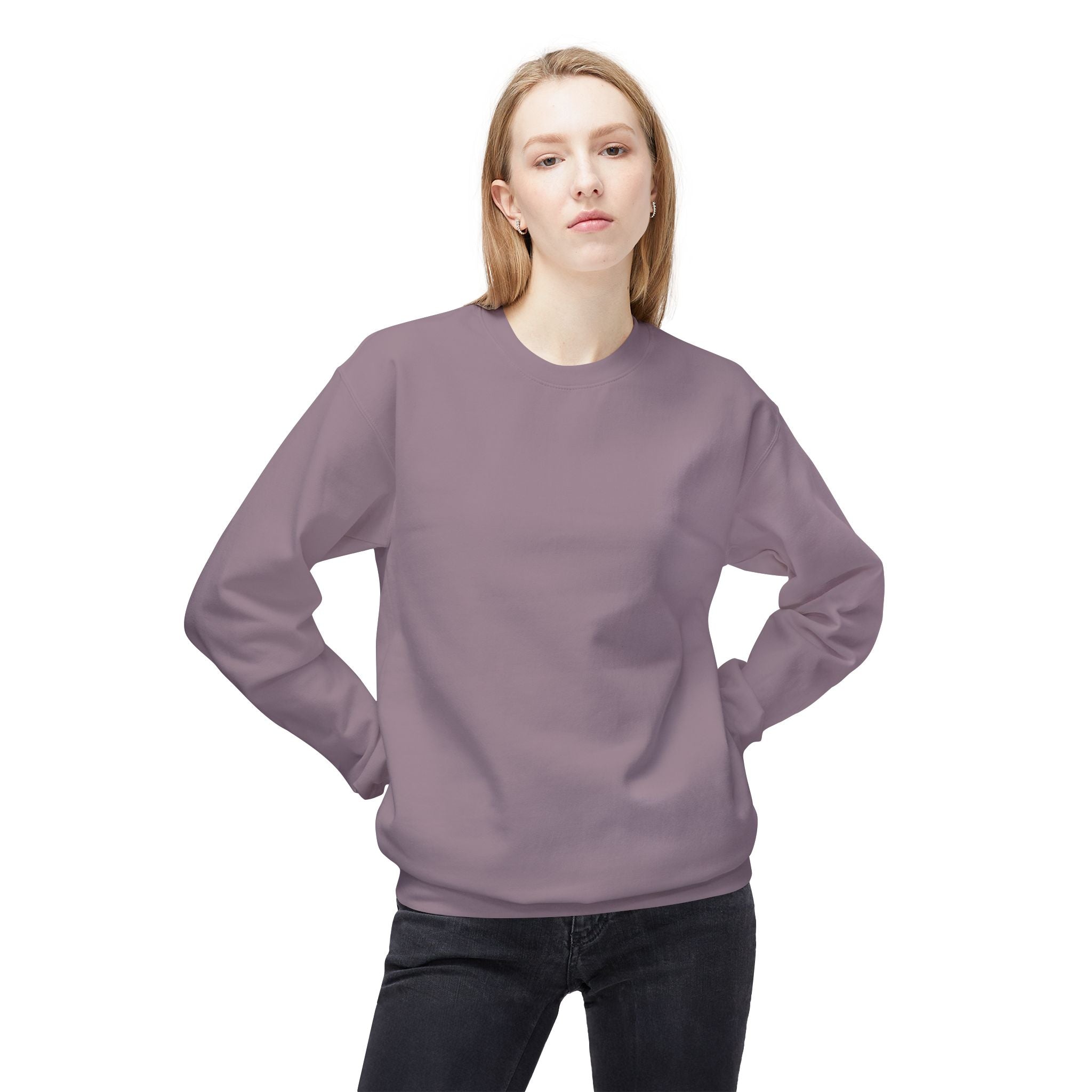 Whimsical Forest Tale Sweatshirt — Bunny & Fox Night Illustration
